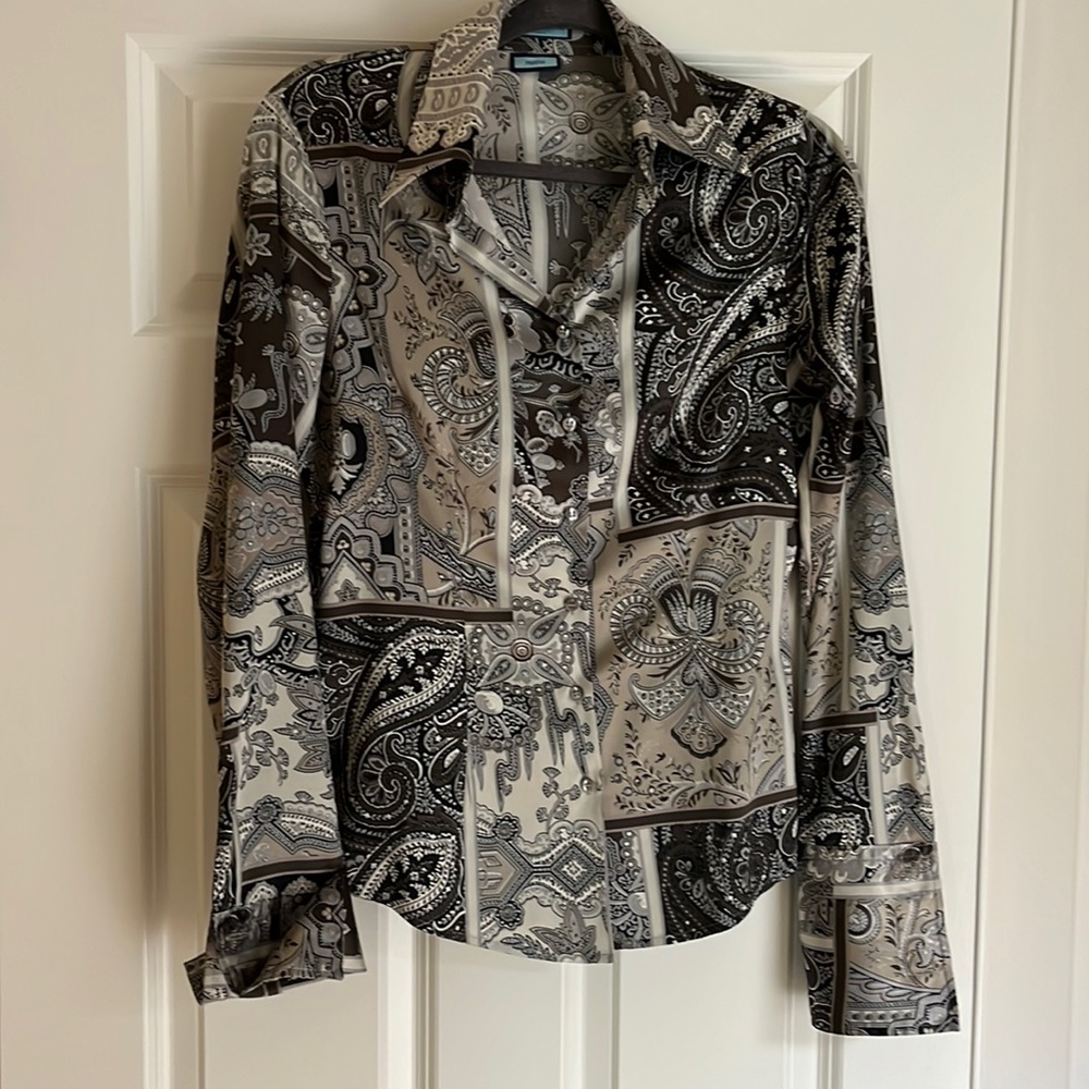 Hawes & Curtis women's button down shirt